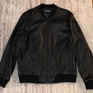 Emanuel Ungaro Black Leather Jacket